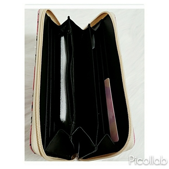 Watermelon Print Zipper Wallet - Picture 4 of 5